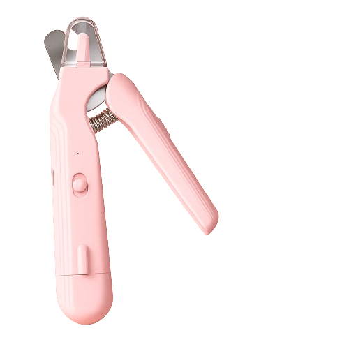 Miragepets™ 2-in-1 Rechargeable Pet Nail Clippers for Cats and Dogs with Quick Sensor, Safety Guard, and LED Lights